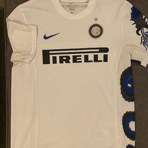 Inter Milan 2010-11 away jersey size Large